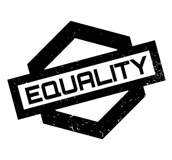 Equality rubber stamp — Stock Vector