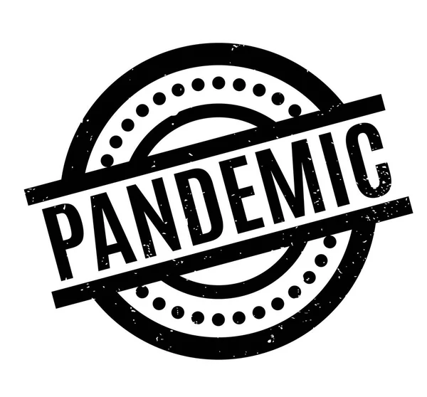 Pandemie-Stempel — Stockvektor