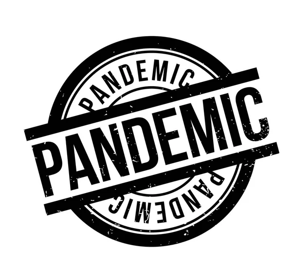 Pandemie-Stempel — Stockvektor