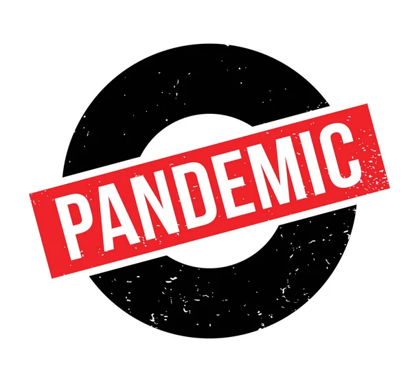 Pandemie-Stempel — Stockvektor