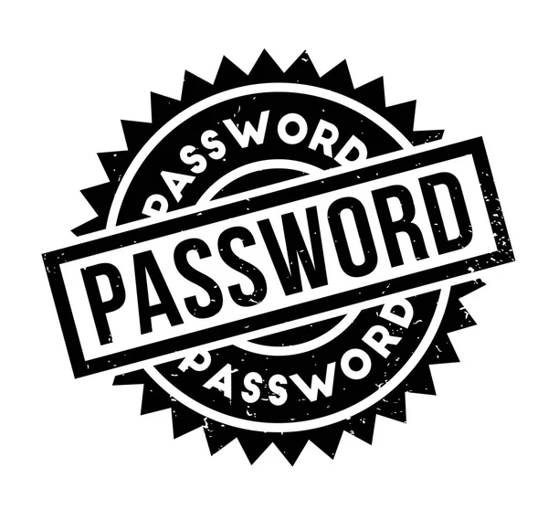 Passwort-Stempel — Stockvektor