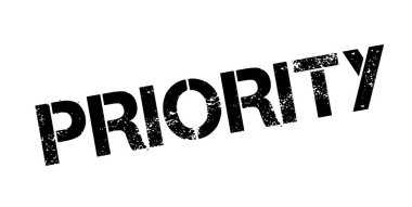 öncelik lastik damgası