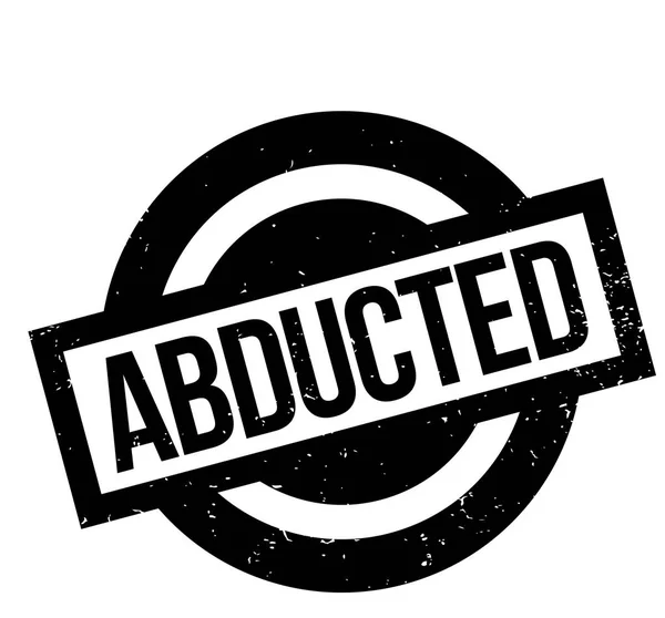 Abducted rubber stamp — Stock Vector