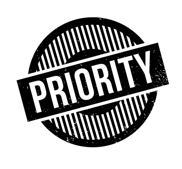 öncelik lastik damgası