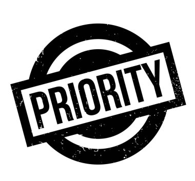 öncelik lastik damgası