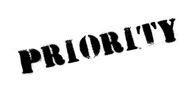 öncelik lastik damgası