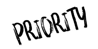 öncelik lastik damgası