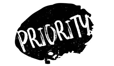 öncelik lastik damgası