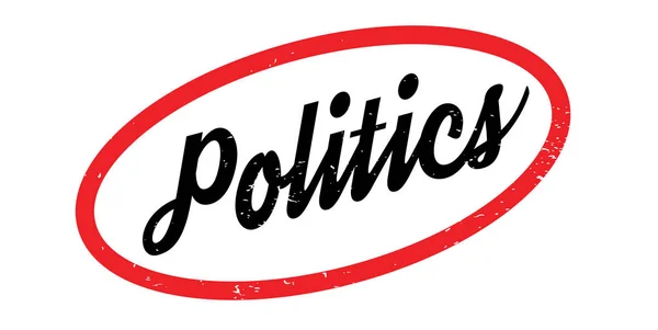 Sello de goma política — Archivo Imágenes Vectoriales