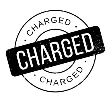Şarj edilmiş lastik damgası