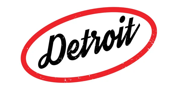 Detroit Sello de goma — Vector de stock