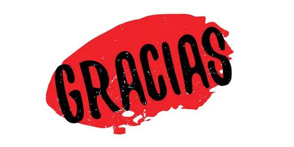 Sello de goma GRACIAS — Archivo Imágenes Vectoriales