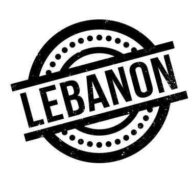 Lübnan lastik damgası