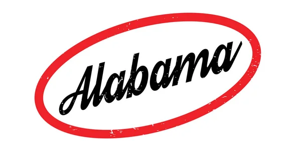 Алабамская резиновая марка — стоковый вектор