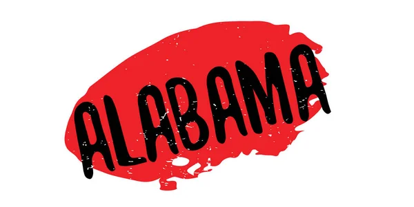 Alabama sello de goma — Vector de stock