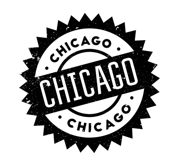 芝加哥橡皮戳 — 图库矢量图片