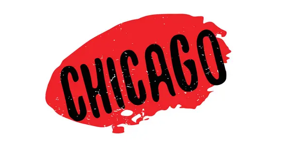 Chicago sello de goma — Vector de stock