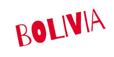 Bolivya lastik damgası