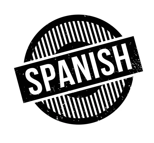 Sello de goma español — Archivo Imágenes Vectoriales