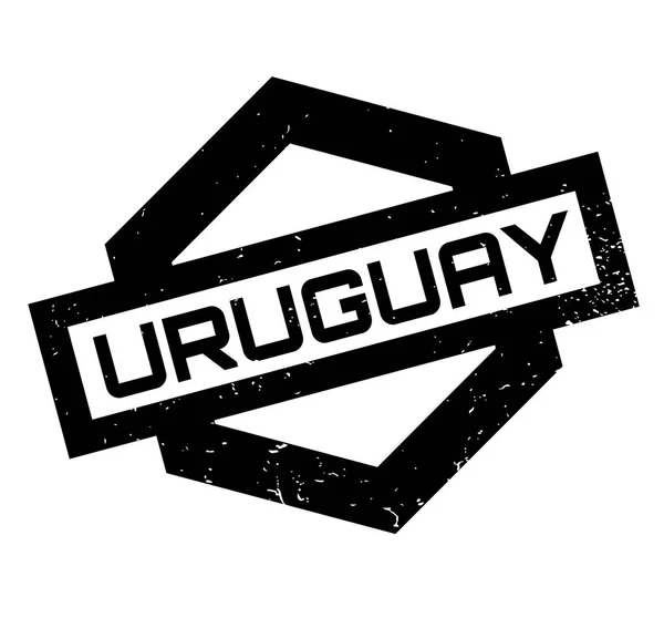 Uruguay sello de goma — Vector de stock