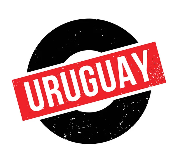 Uruguay sello de goma — Vector de stock