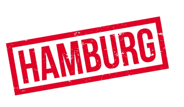 Hamburg gummistämpel — Stock vektor