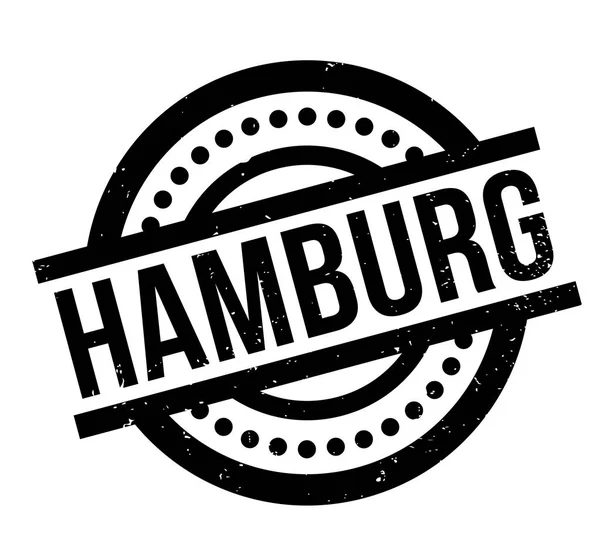 Sello de goma Hamburgo — Vector de stock