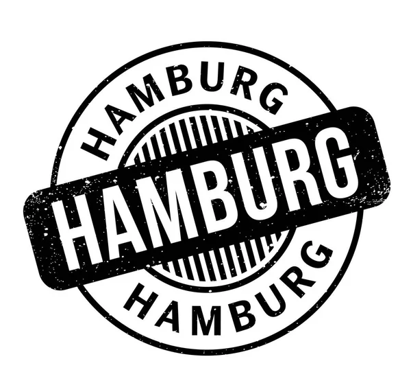 Sello de goma Hamburgo — Vector de stock