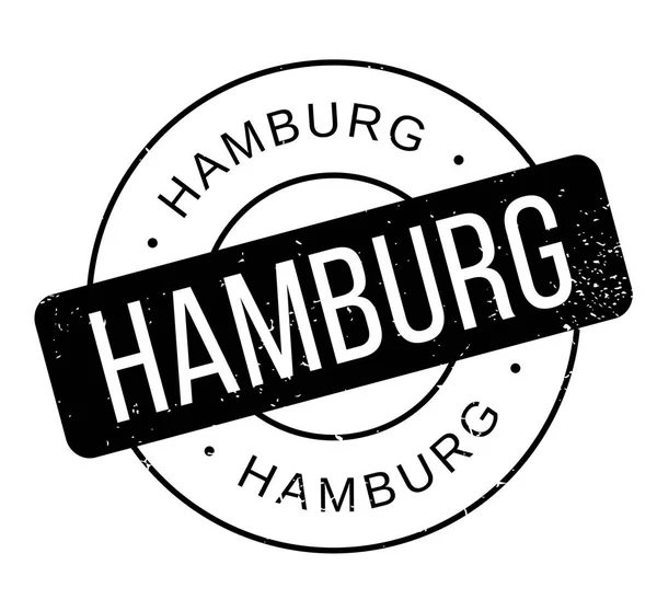Sello de goma Hamburgo — Vector de stock