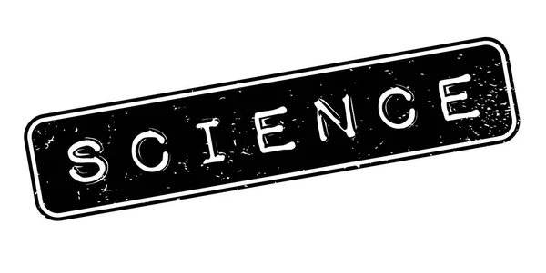 Sello de goma de ciencia — Vector de stock