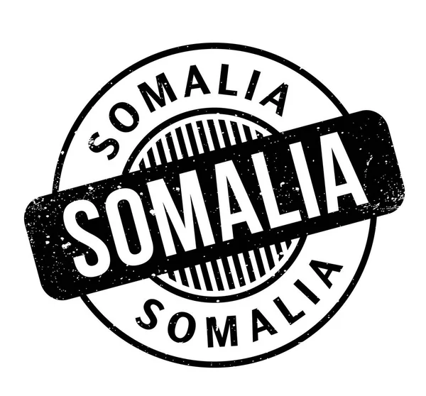 Резиновая марка Сомали — стоковый вектор