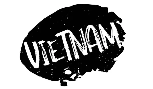 Timbre en caoutchouc du Vietnam — Image vectorielle