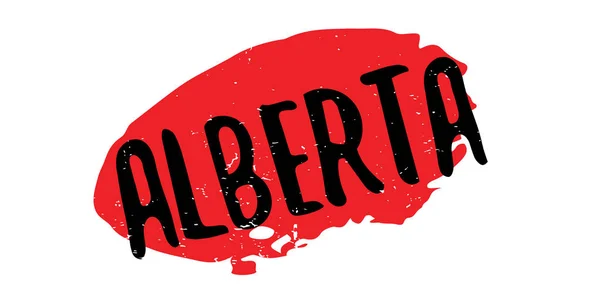 Резиновая марка Альберты — стоковый вектор