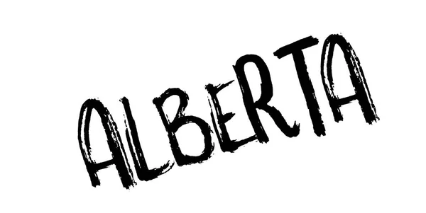 Резиновая марка Альберты — стоковый вектор