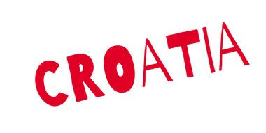 Hırvatistan lastik damgası