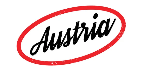 Austria sello de goma — Vector de stock