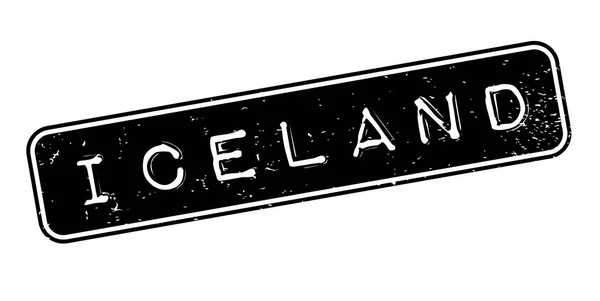 Islandia pieczątka — Wektor stockowy