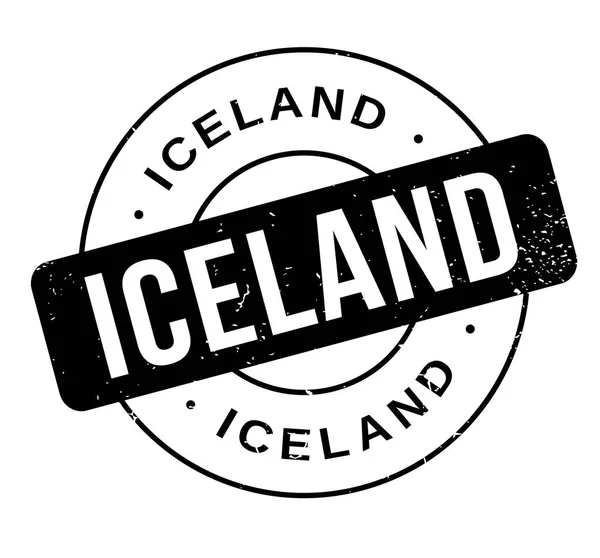 Islanda Timbro di gomma — Vettoriale Stock