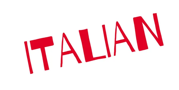 İtalyan lastik damgası — Stok Vektör