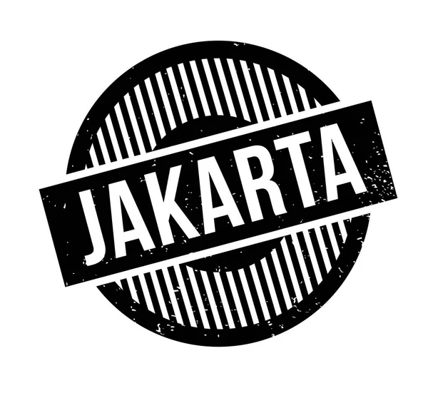 Perangko karet Jakarta - Stok Vektor