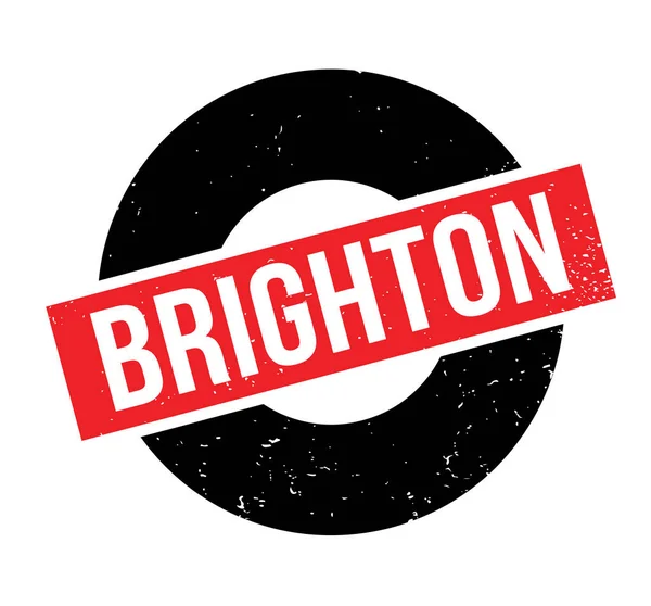Carimbo de borracha Brighton —  Vetores de Stock