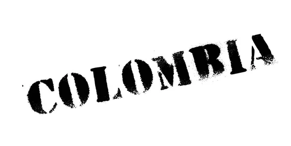 COLOMBIA Sello de goma — Archivo Imágenes Vectoriales