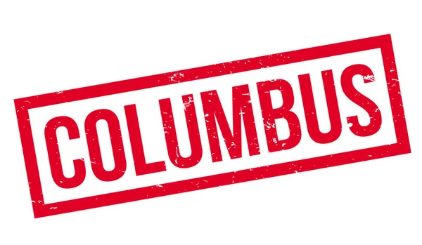 Columbus razítko — Stockový vektor