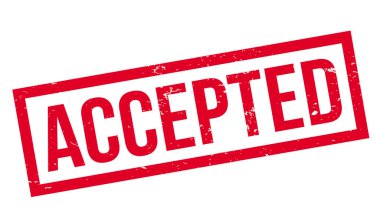 kabul edilen lastik damgası