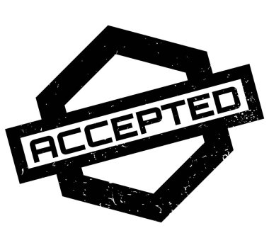 kabul edilen lastik damgası