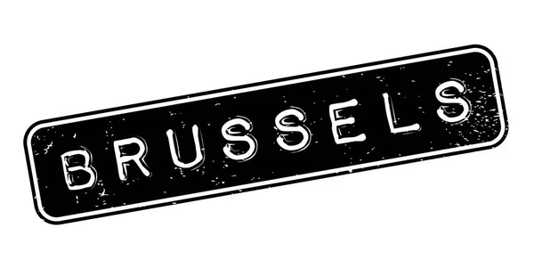 Brussel Rubberstempel — Stockvector