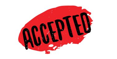 kabul edilen lastik damgası