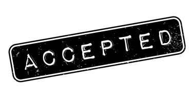 kabul edilen lastik damgası