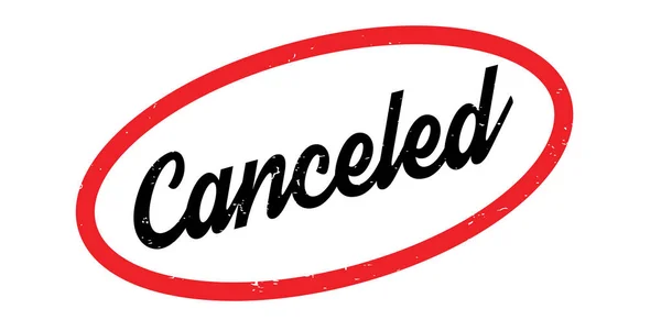 Sello de goma CANCELADO — Vector de stock