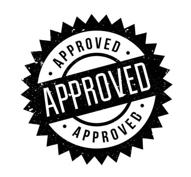 onaylanan lastik damgası